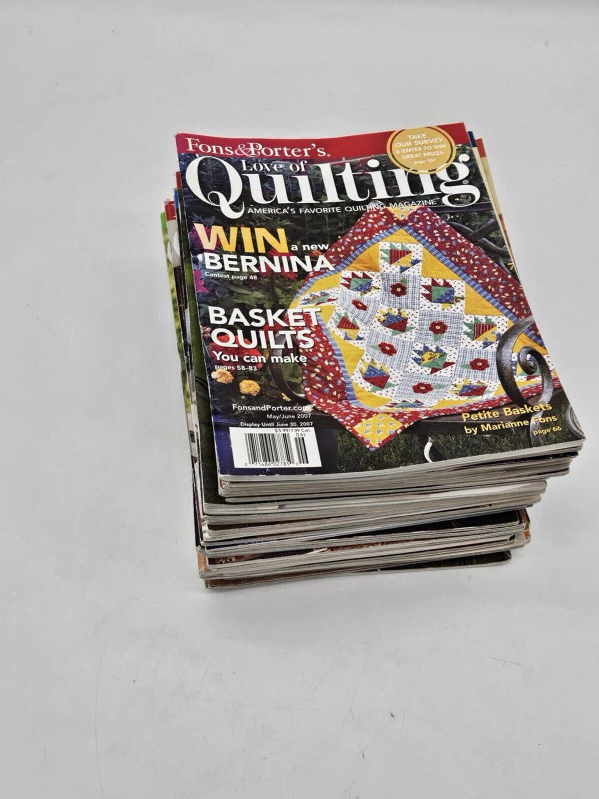 Lot of 26 ~ Fons & Porters ~ Love of Quilting Magazines