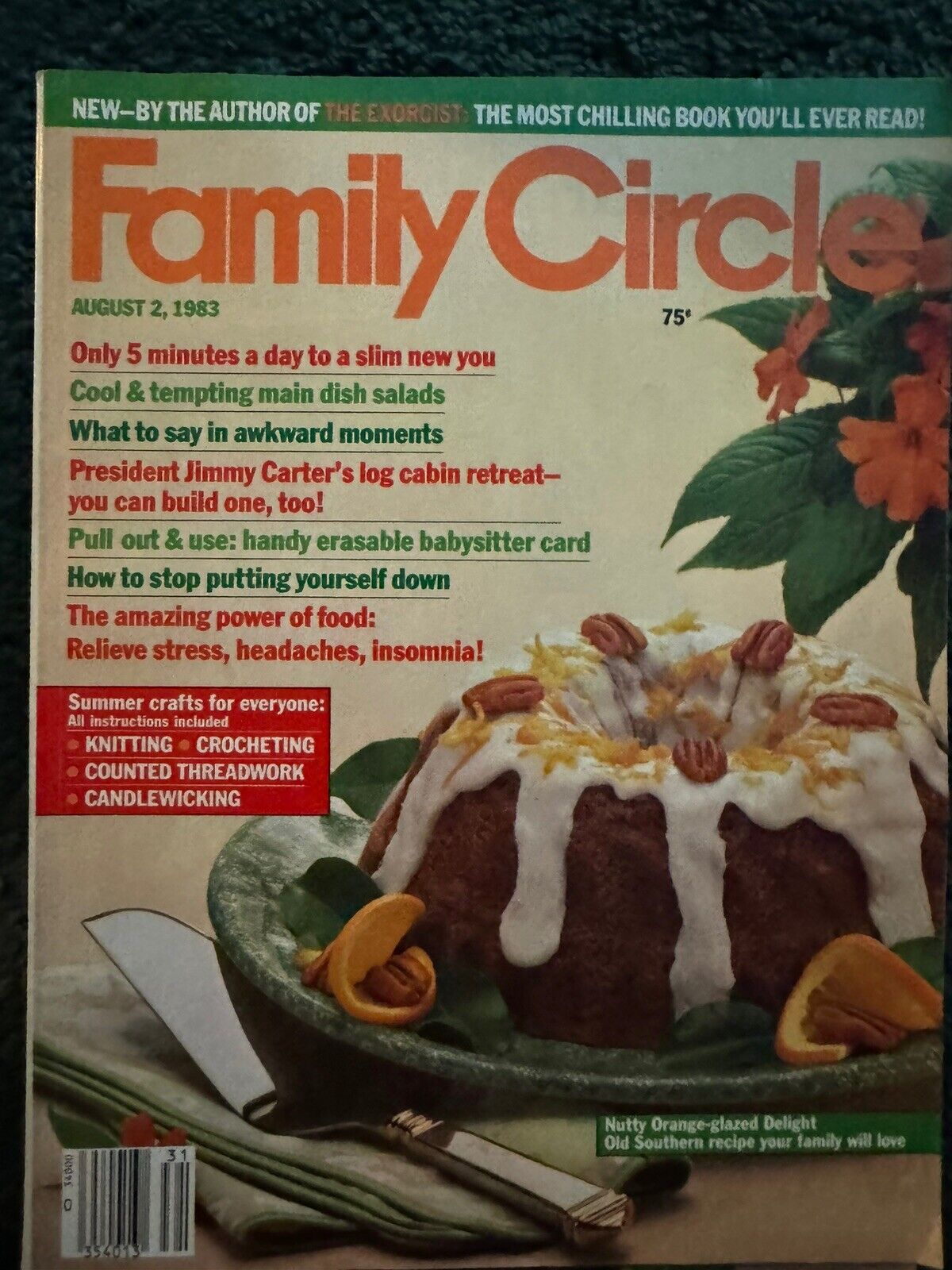 Family Circle magazine lot - Early 1980's lot of 9 - Vintage Back Issue