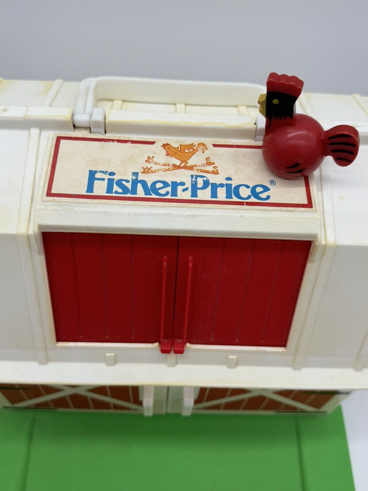 Vintage Fisher Price Little People Farm Barn Set VTY