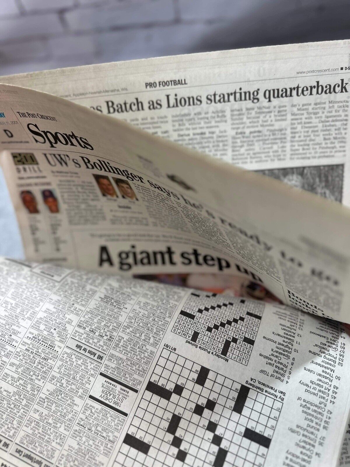 September 11th 9/11 2001 Vintage Newspaper LOT U.S. Attacked TNO