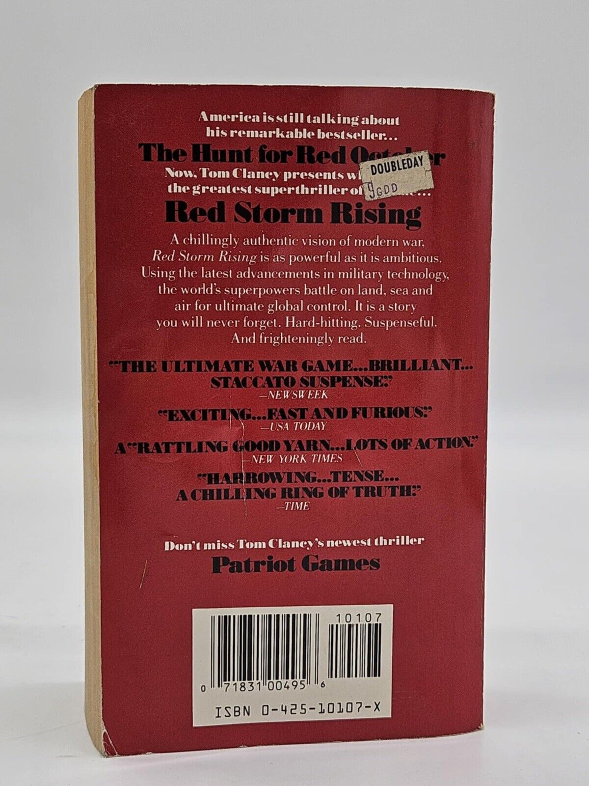 Red Storm Rising: A Suspense Thriller - 042510107X, Tom Clancy, paperback
