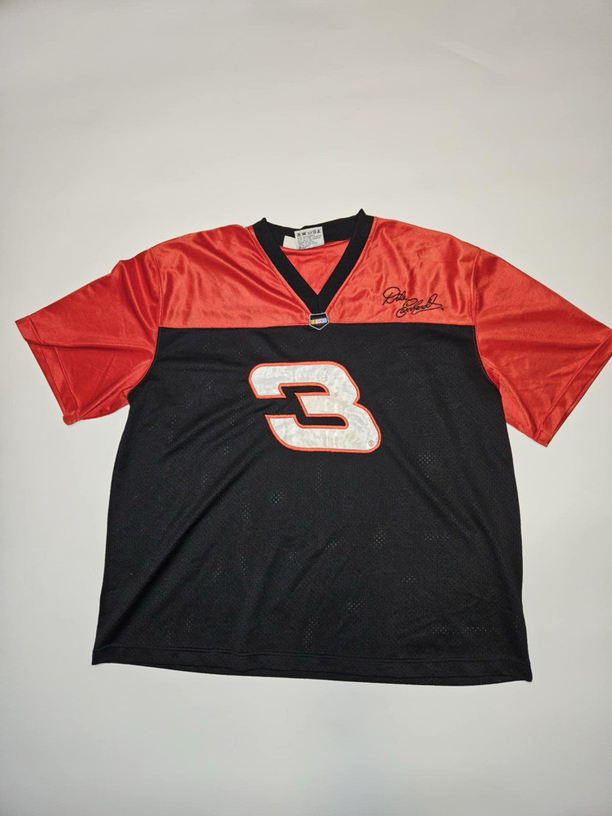Vintage Nascar Dale Earnhardt Jersey Black Red Winners Circle #3 Size XL