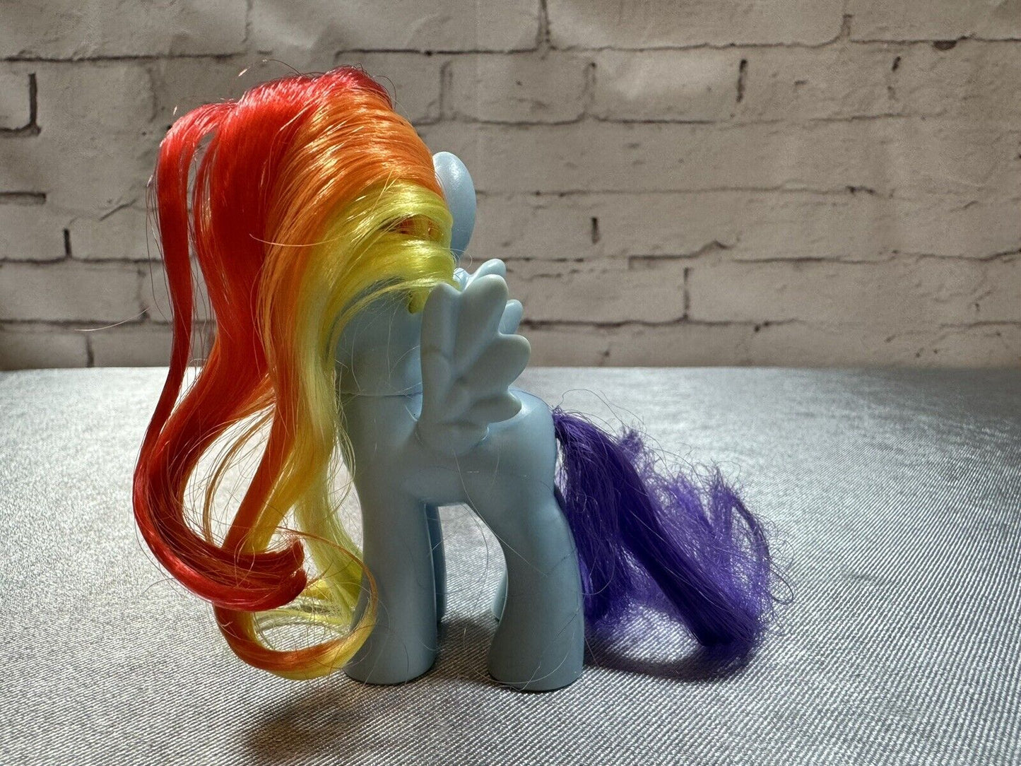 My Little Pony G4 Rainbow Dash Brushable Toy Used As Is C1-2