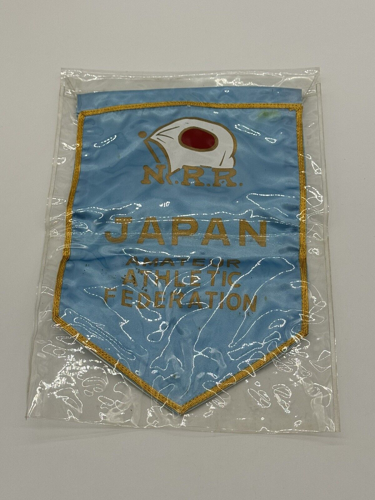 Vintage JAPAN AMATEUR ATHLETIC FEDERATION Flag TNO 006