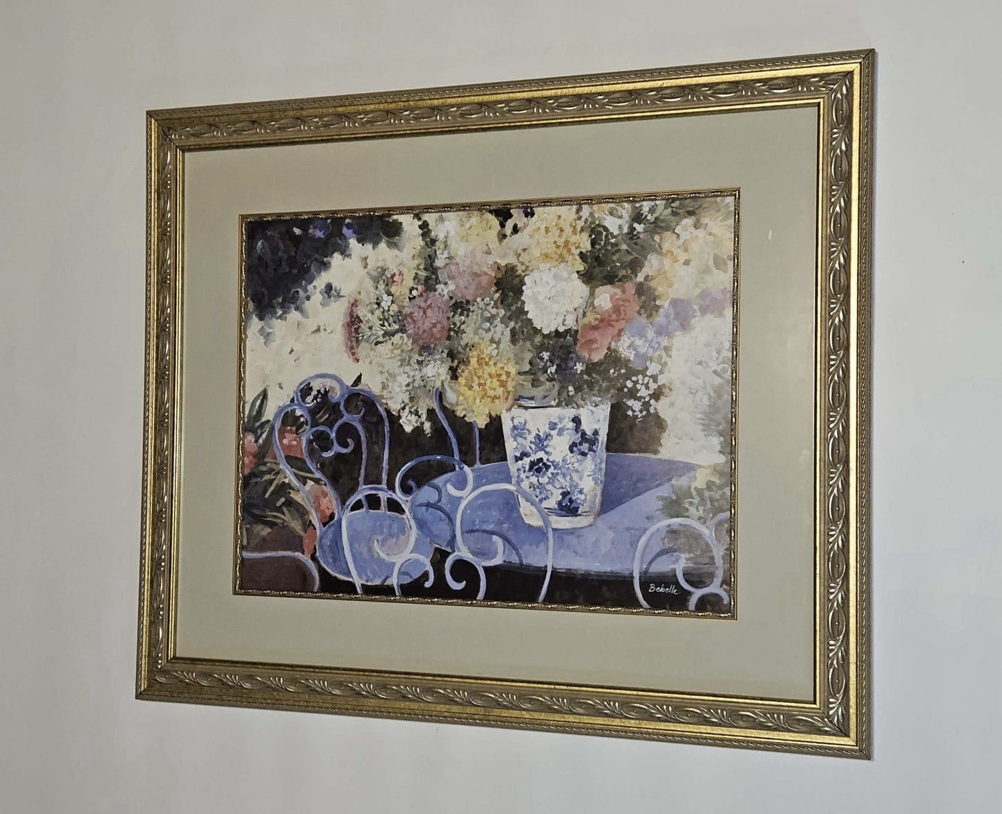 LF44541EC: BeBelle Outdoor Theme Signed Double Matted Print