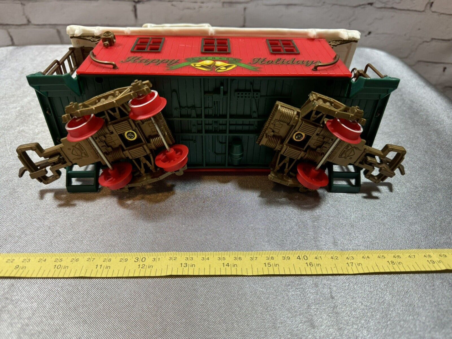 1991 Greatland Express Christmas Caboose By New Bright