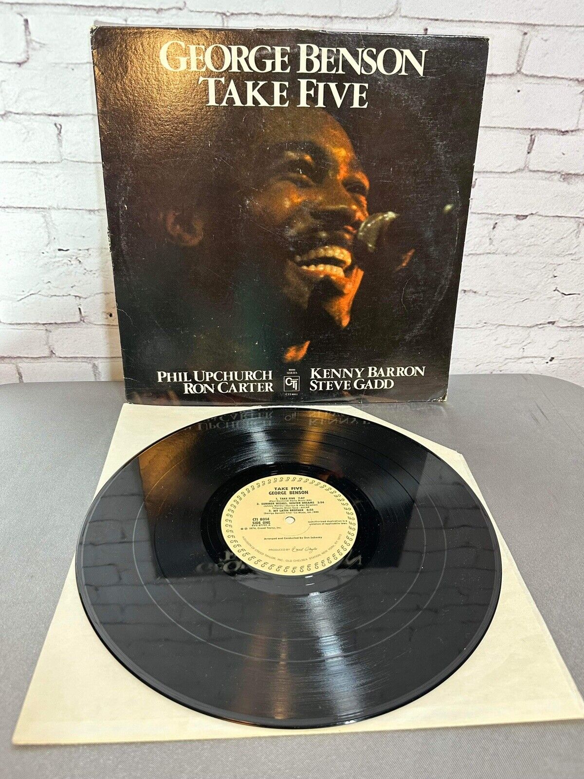 1979 GEORGE BENSON Take Five Vinyl LP BEAUTIFUL Near Mint Record / VG+ Cover