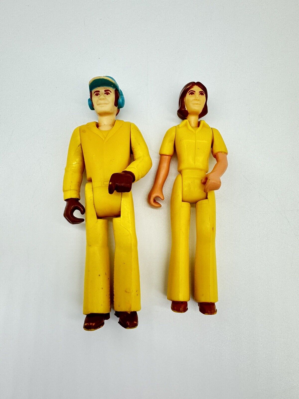 1974 Fisher Price Adventure People Air Traffic Controller & Safari Woman