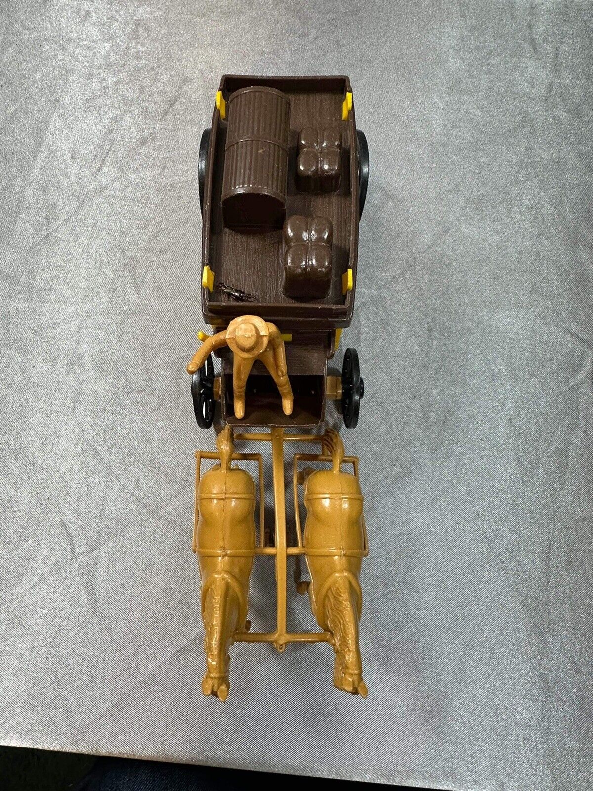 Vintage Wells Fargo Stage Coach Plastic Western Cowboy VTY