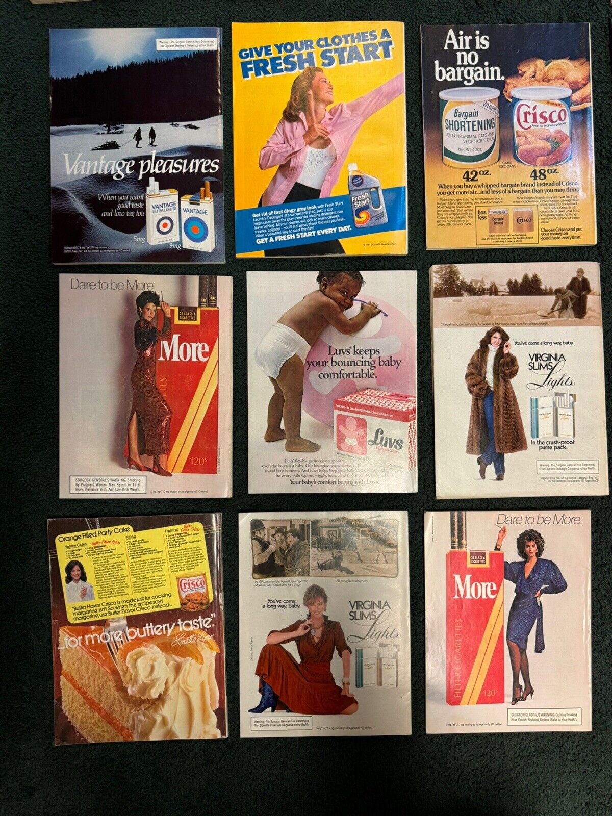 Family Circle magazine lot - Early 1980's lot of 9 - Vintage Back Issue