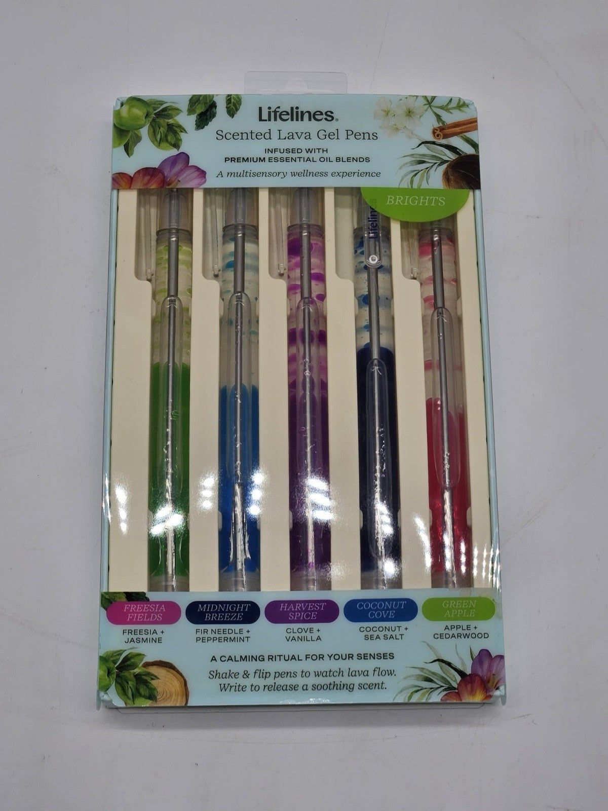 Lifelines Scented Lava Pen Set - Classic 5 Pack Classics