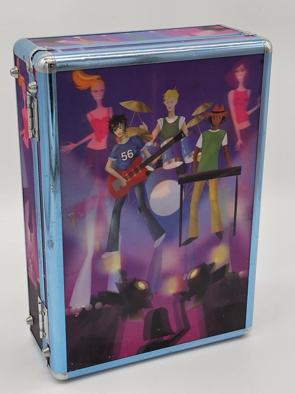 Vintage My Scene Barbie Hardcover Hologram Suitcase