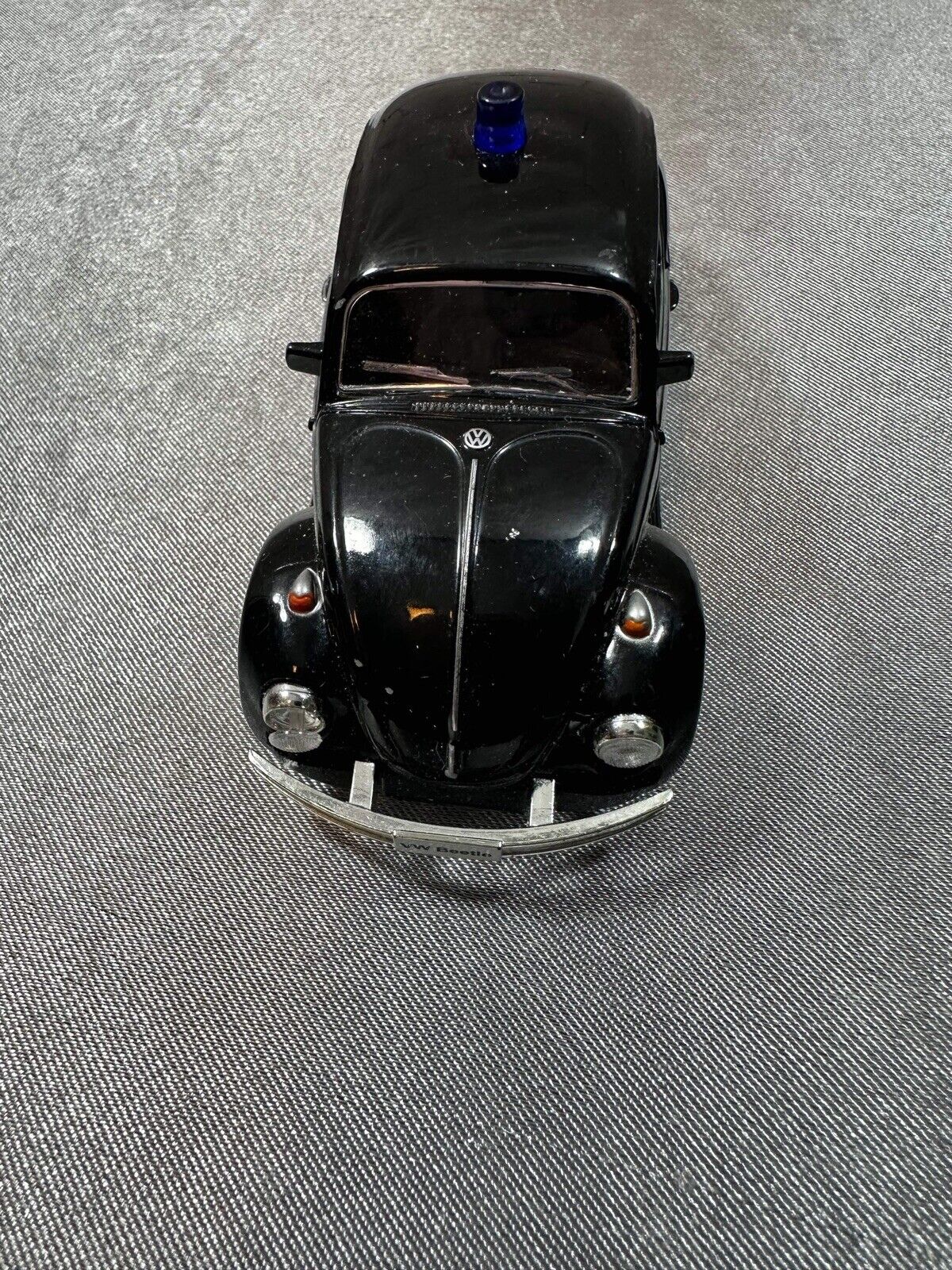 UNI Fortune Volkswagen Beetle RMZ City Black Police Car Diecast VTY 003