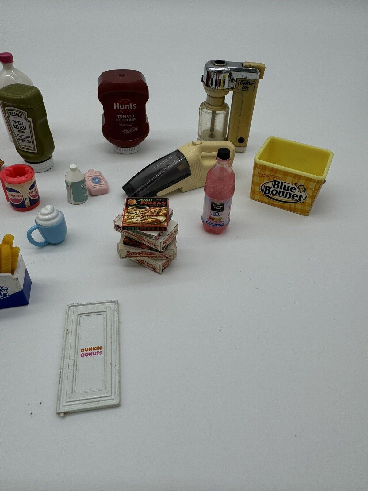 25 Name Brand Miniature Food Items, Dollhouse