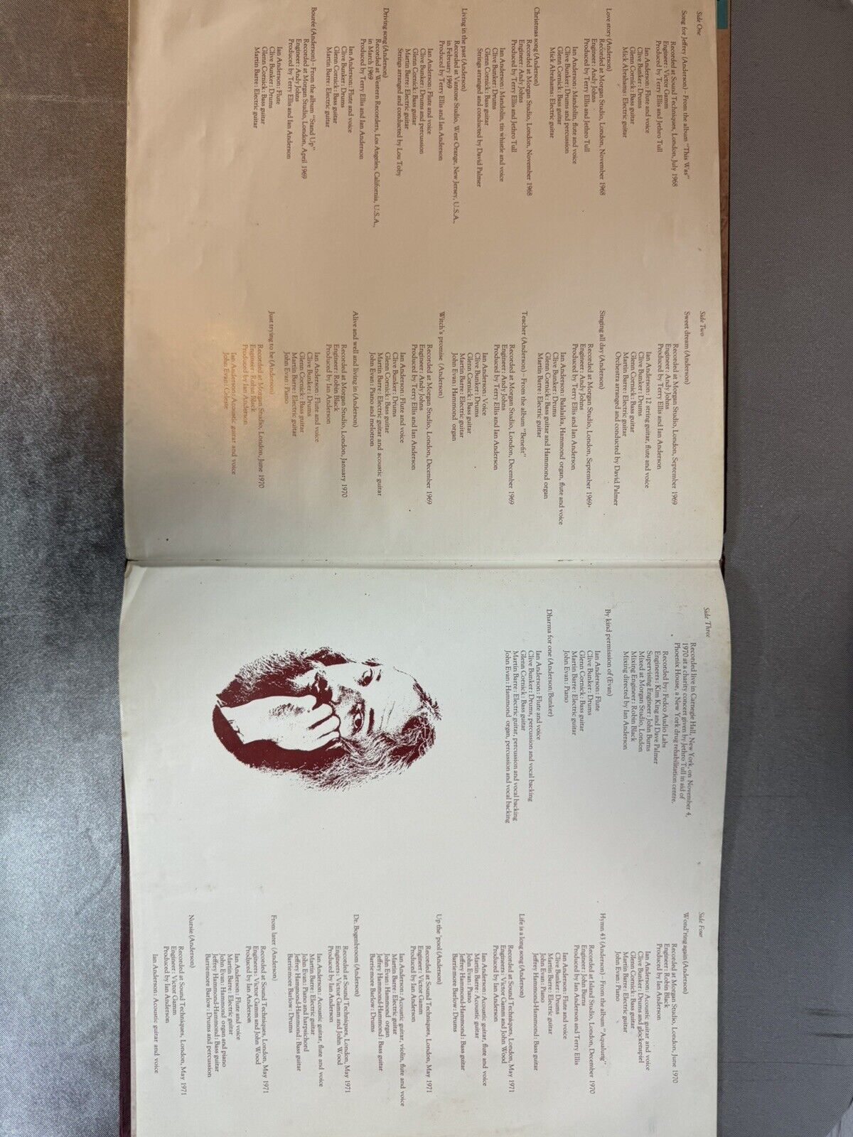 JETHRO TULL LIVING IN THE PAST CHRYSALIS 2 CH 1035 United States 2xLP With Book