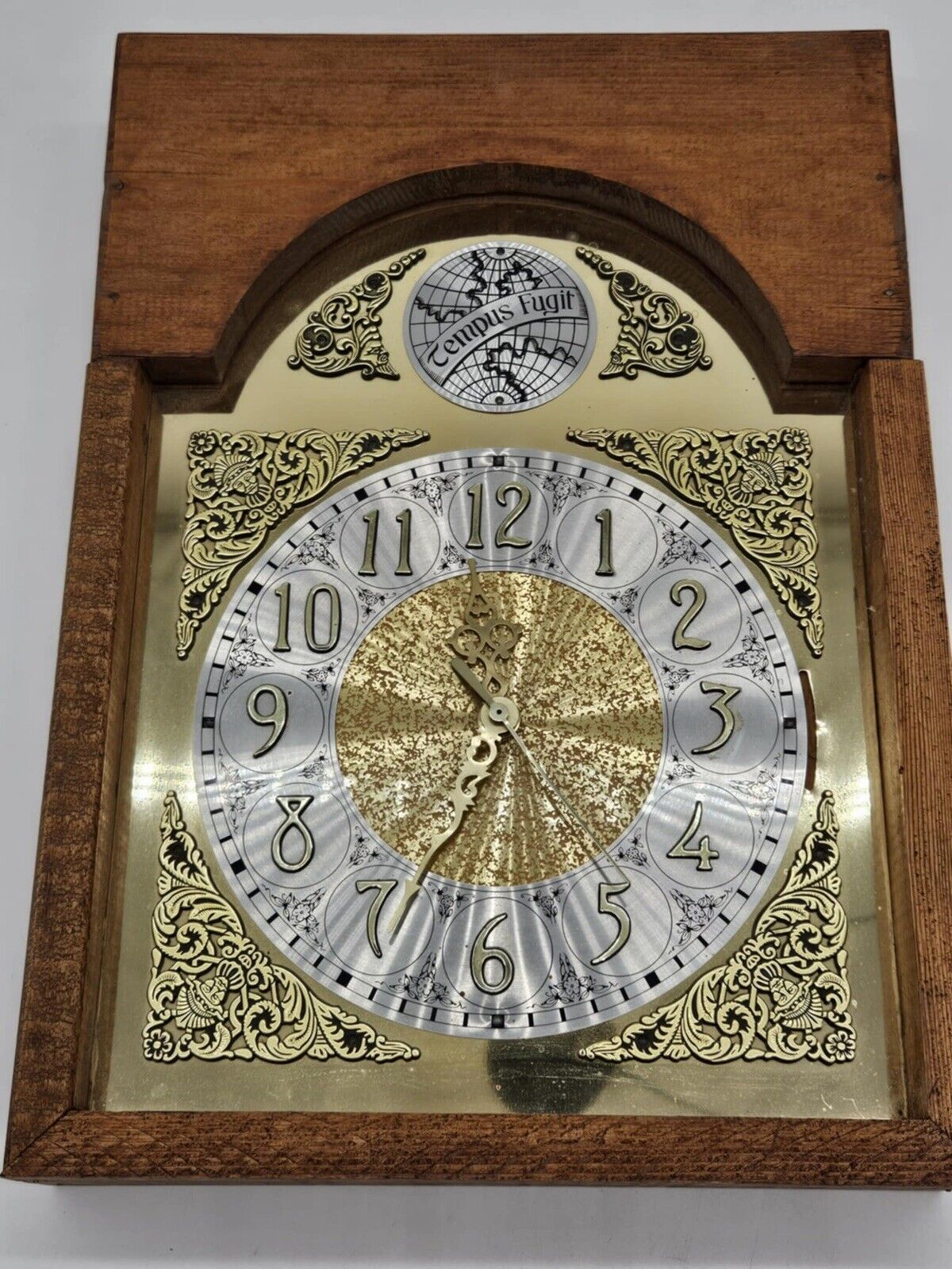Vintage Tempus Fugit Westminster Chime Quartz Mantel Clock - Works JB01