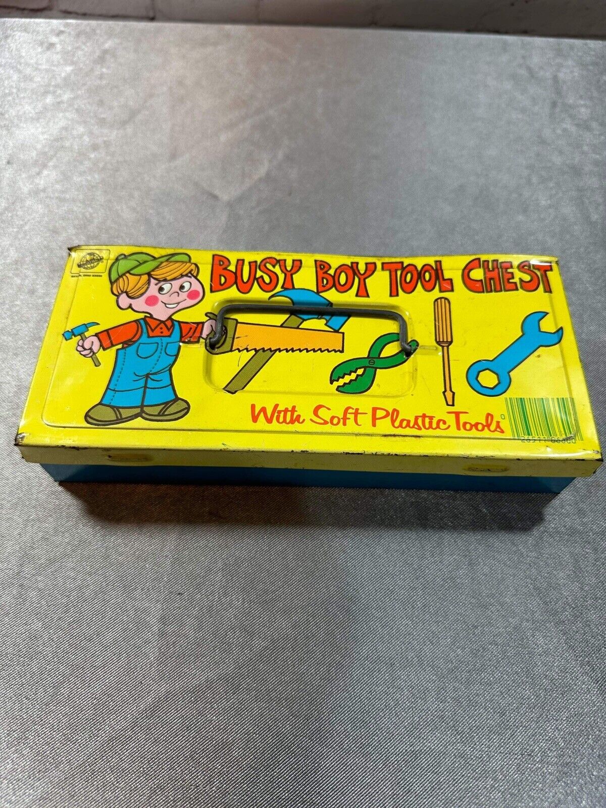 Vintage Ohio Art Busy Boy Tool Chest