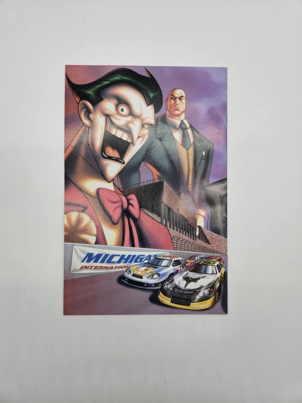 Nascar Justice League hot wheels adventures Comic
