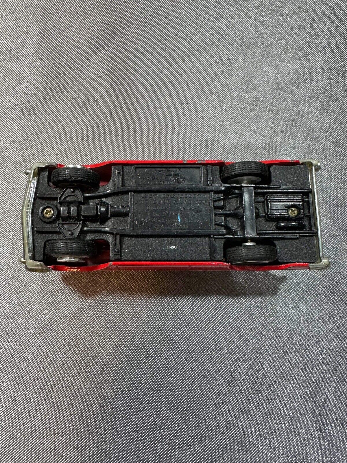 ERTL 1957 Chevrolet Two Door Hard Top - Red - China - 1:43 - New Old Stock