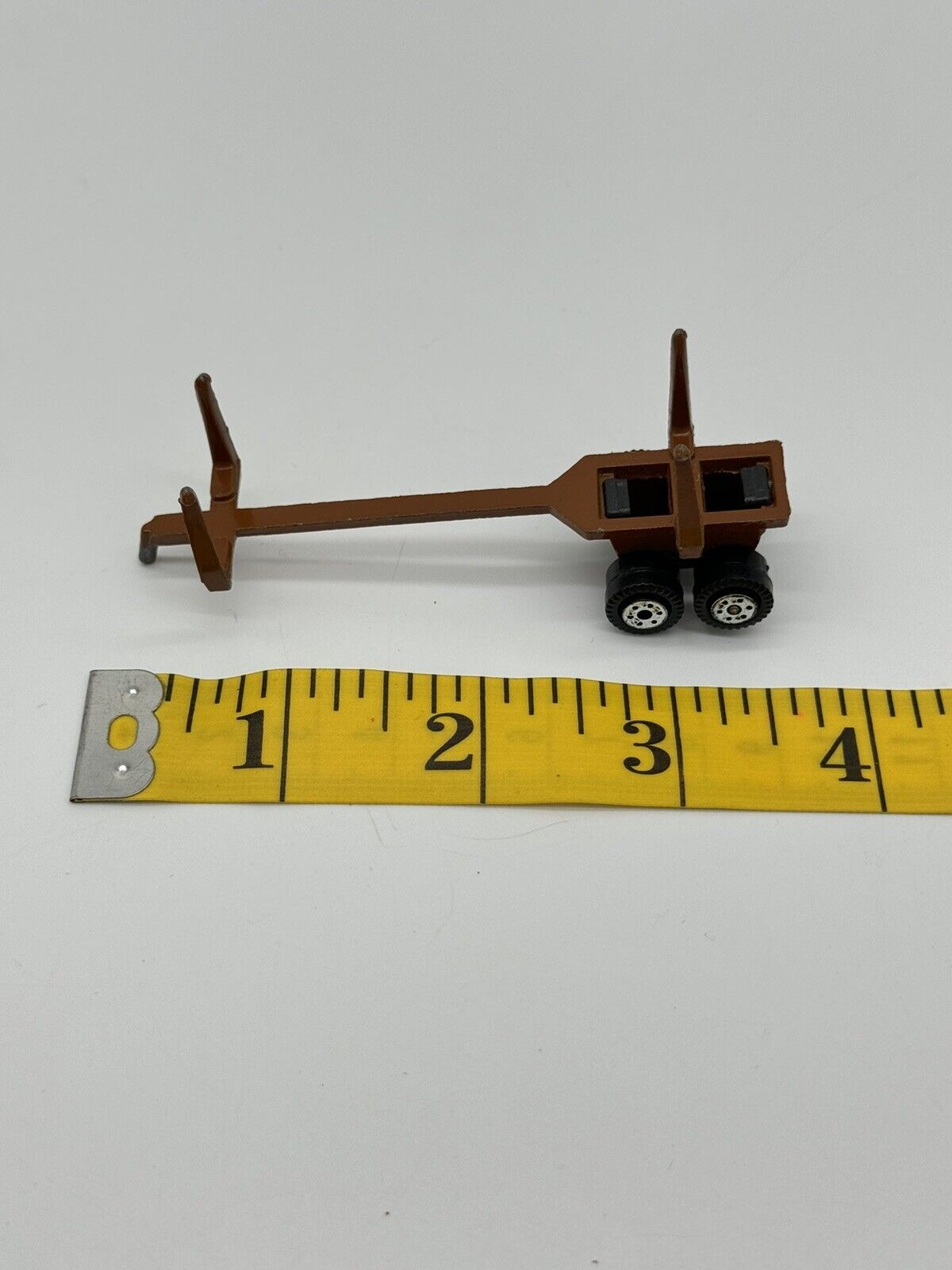 Vintage Yatming 1/64 Diecast Wood Hauler Trailer