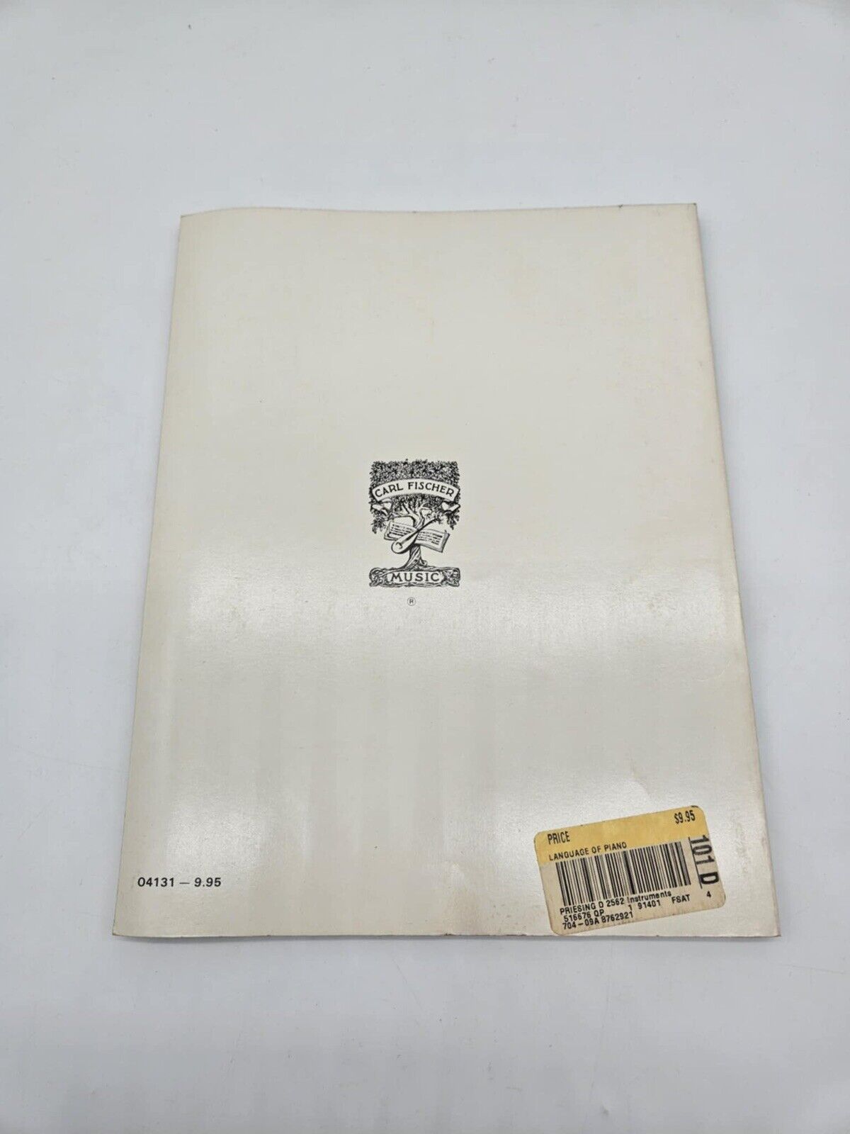 Language of The Piano Dorothy Priesing Song Book