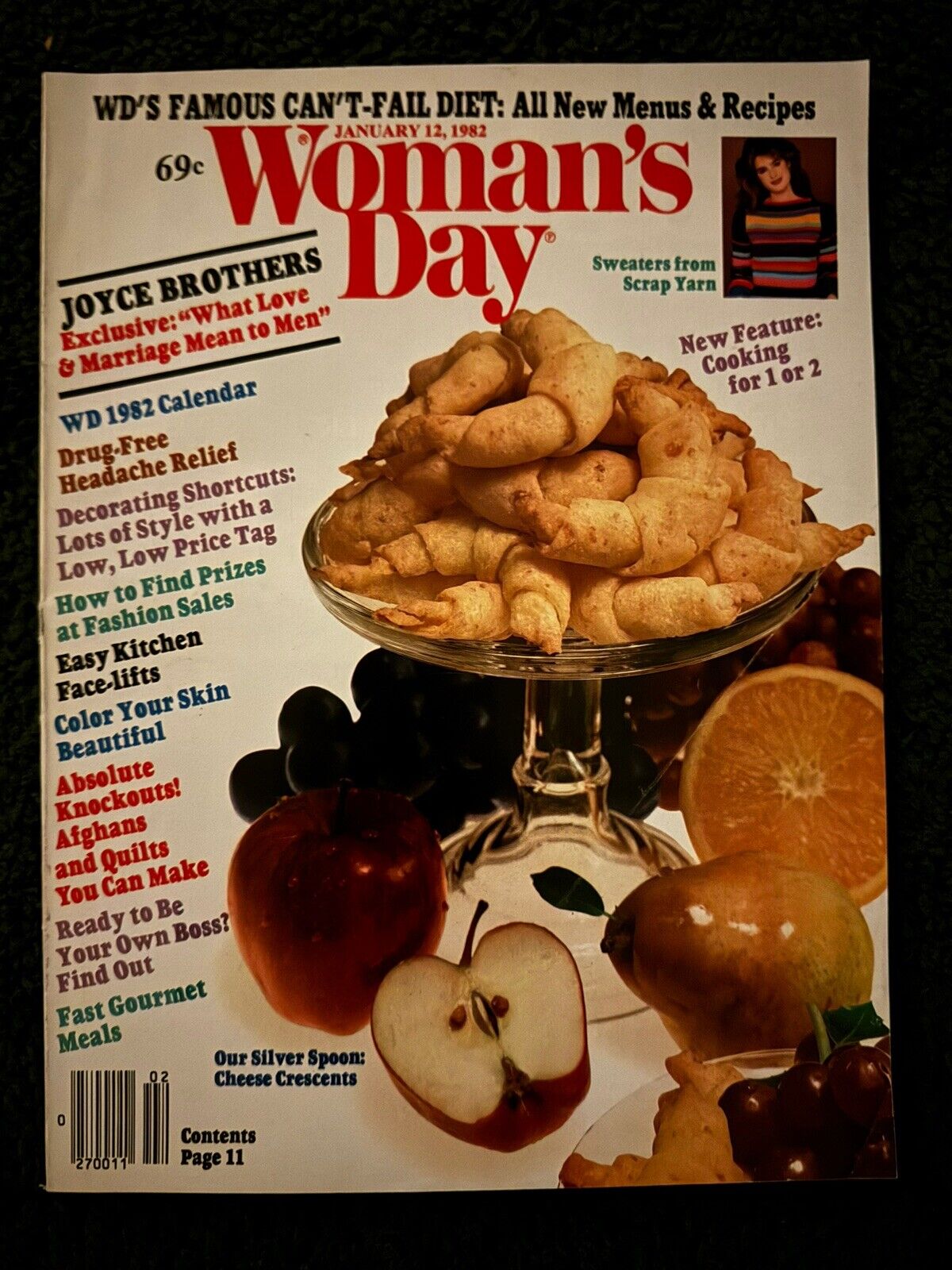 Vintage 1980s Woman’s Day Magazine Lot of 6