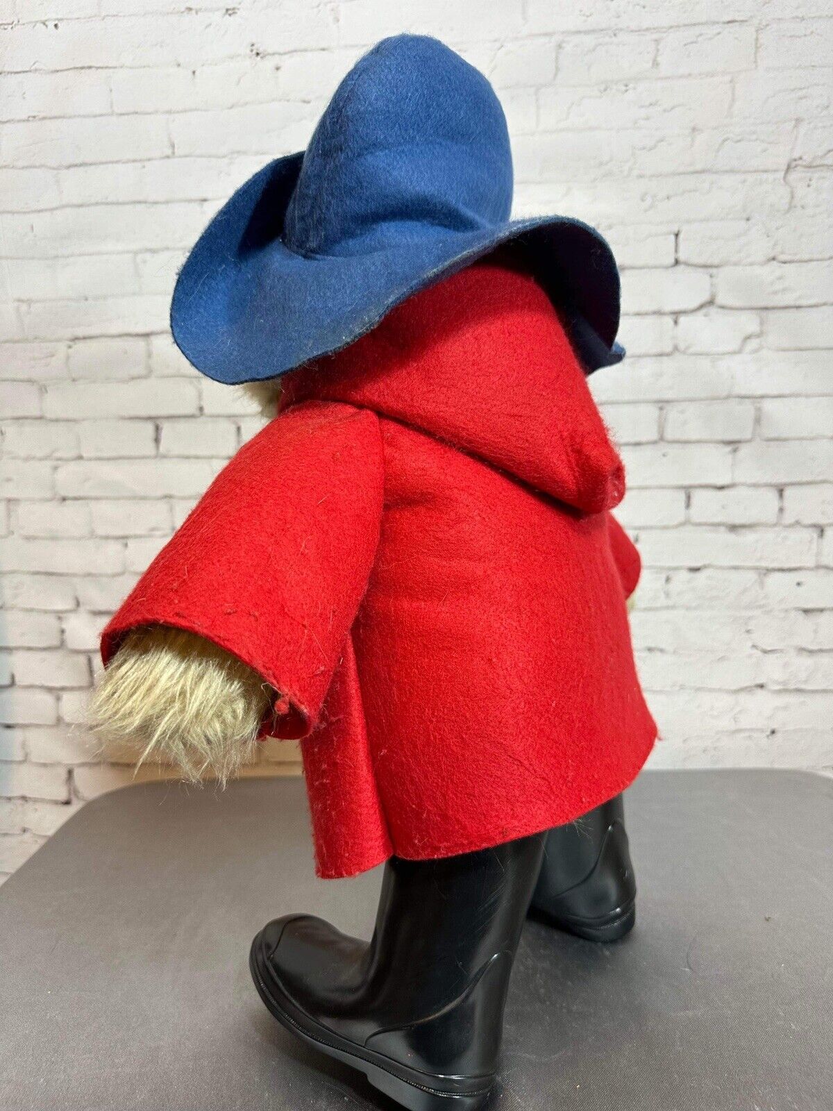 18" 1998 Original Paddington Bear ~ Blue Hat, Red Coat, Black Boots ~ Eden VTY