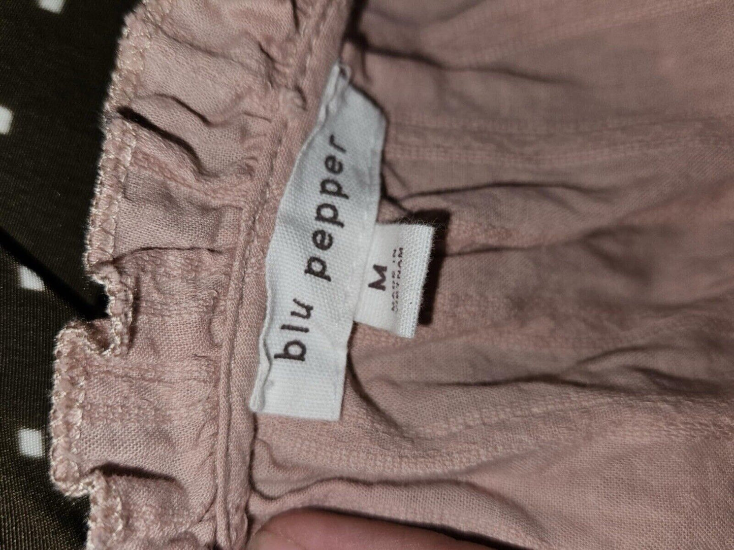 blu pepper Boutique Flutter Sleeve Mauve Dress Women’s Medium