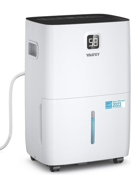 Yaufey 80 Pints Energy Star Dehumidifier for Basement, Home and Room up to 5000