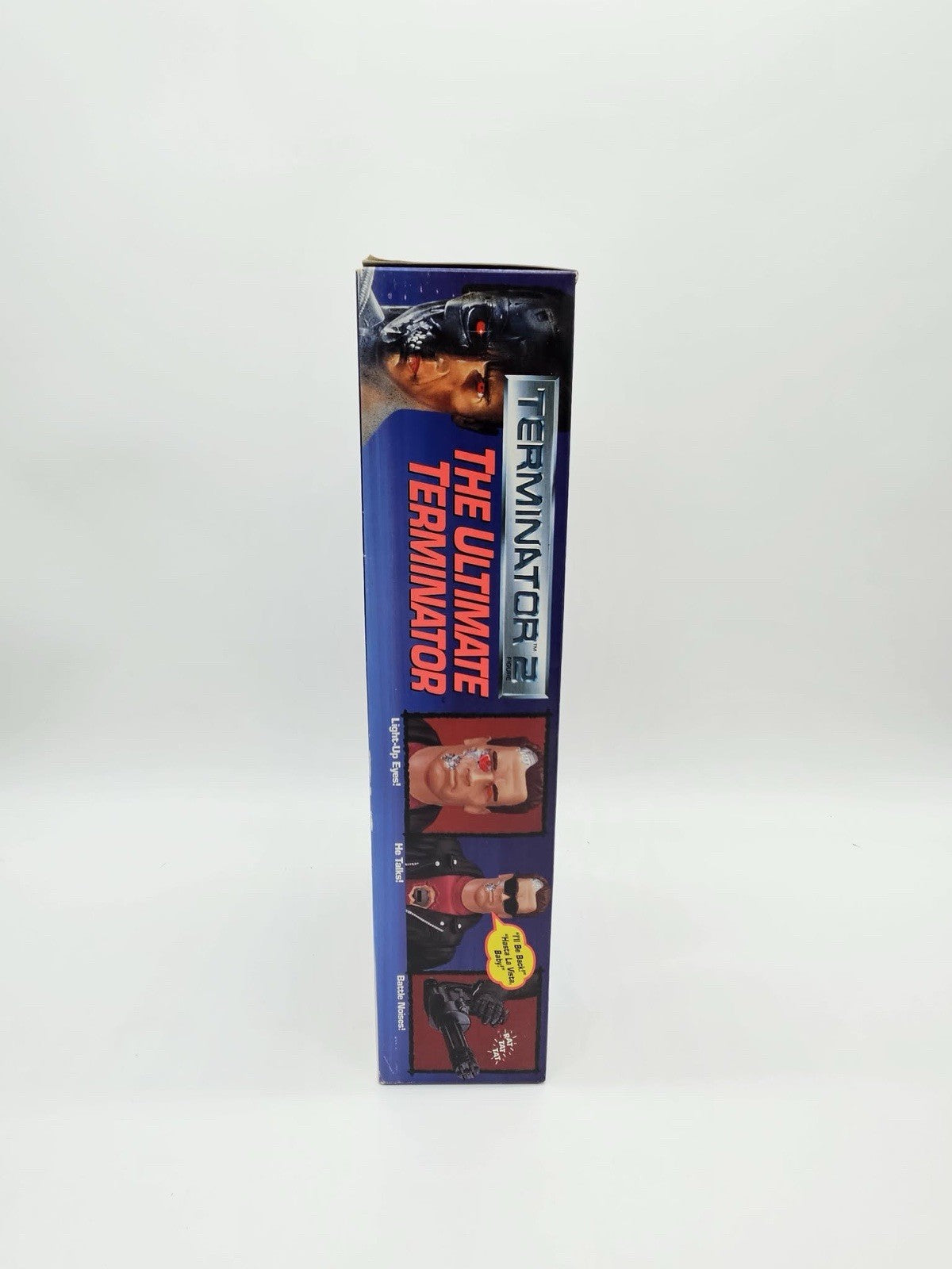 Vintage THE ULTIMATE TERMINATOR 12” Talking Figure With Light-Up Eyes 1991 RARE