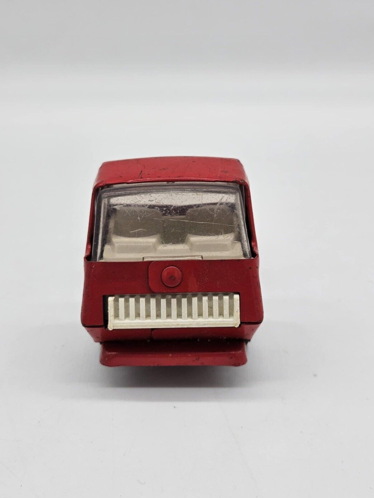 Vintage Red Tonka Truck Pressed Metal Die Cast Toy 1070s