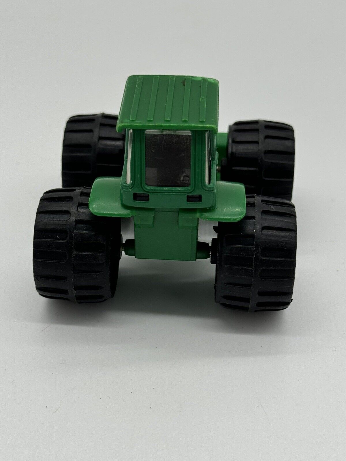 2003 Plastic Soma Mighty Wheels Blue Ridge Farm Green Tractor Toy 005