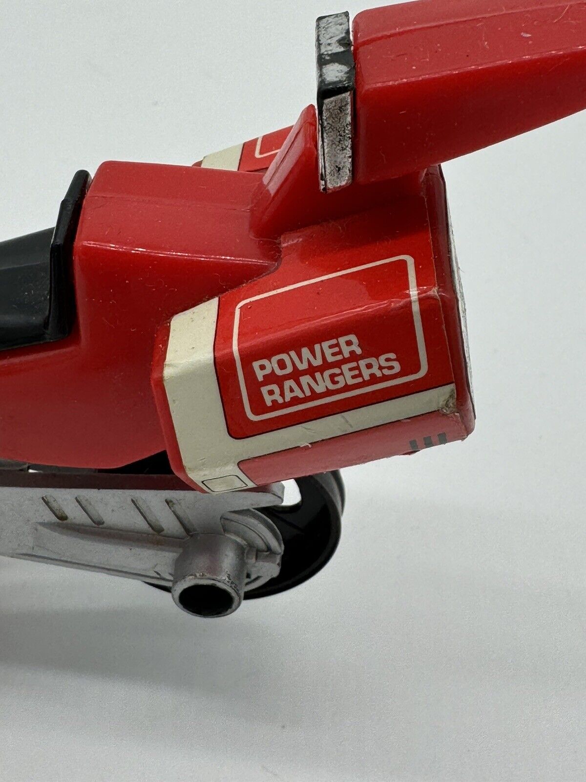 1993 Mighty Morphin Power Rangers RED TYRANNOSAURUS REX BATTLE BIKE 005