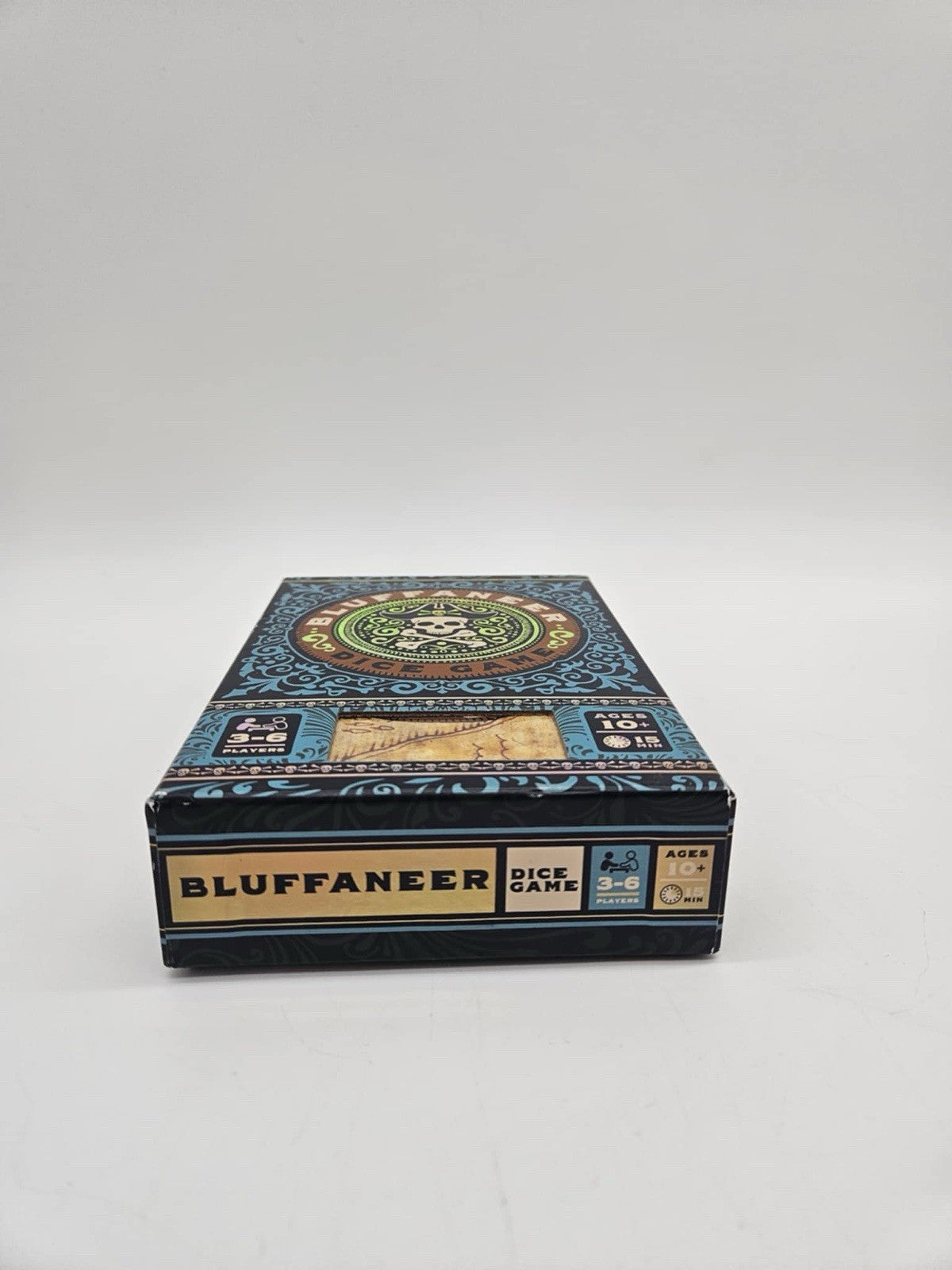 BLUFFANEER Dice Game -- 3-6 Players Ages 10+ -- 15min Game -- NEW Sealed