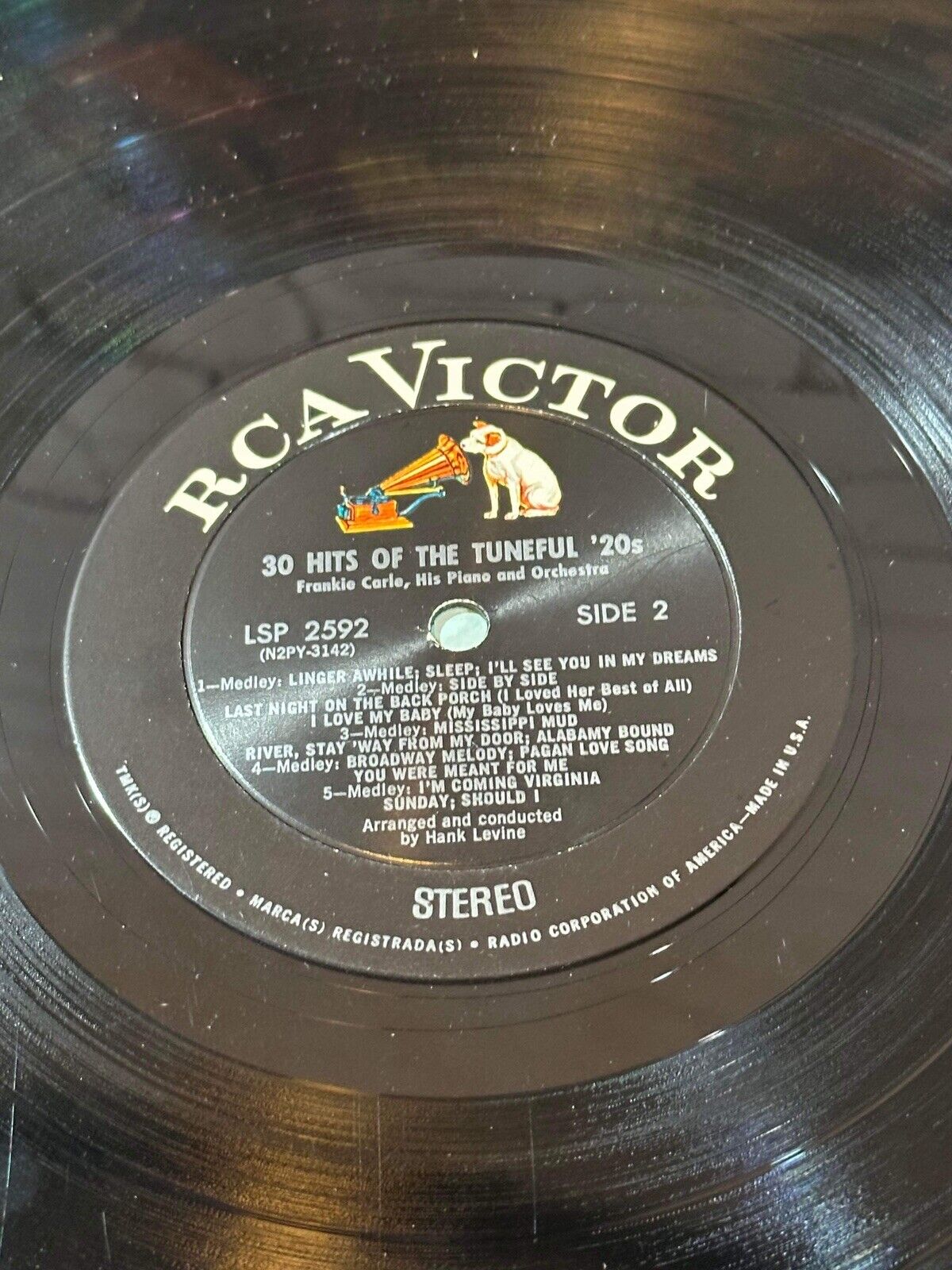 2 Frankie Carle Vinyl Records