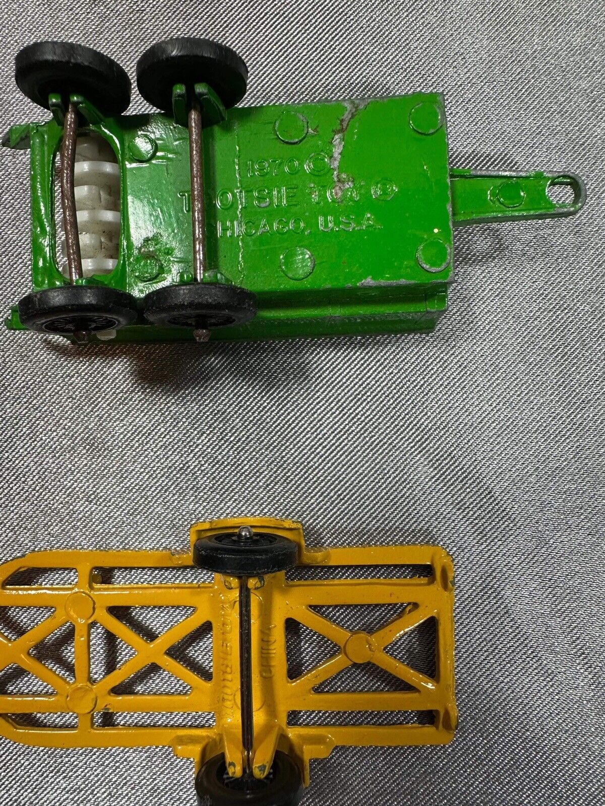 VTG TOOTSIE FARM IMPLEMENTS. Hay Wagon And More. Playset. VTY