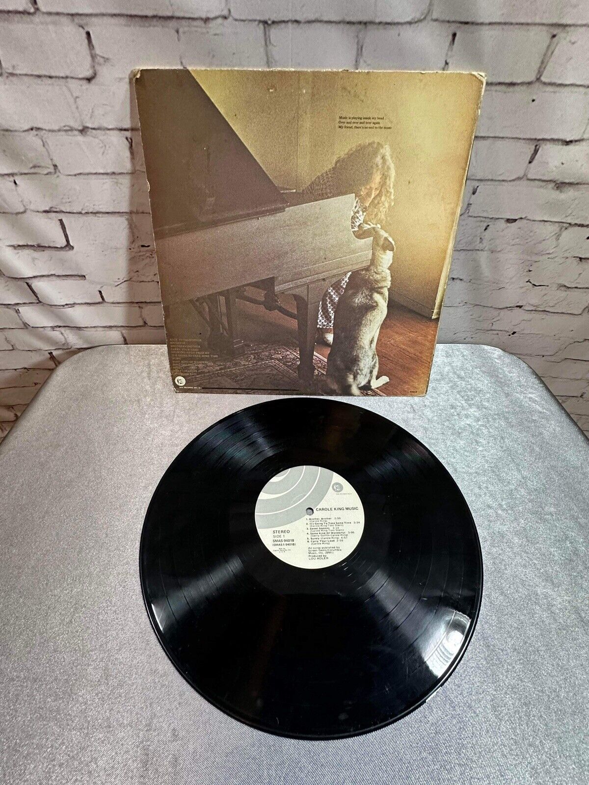 CAROLE KING MUSIC (VG) SP-77013 LP VINYL RECORD