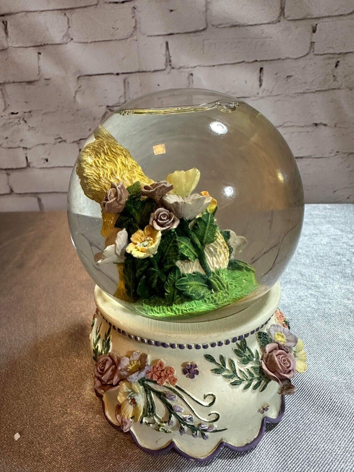 MUSICAL "YOU ARE MY SUNSHINE" CAT SNOW GLOBE - WESTLAND VFG