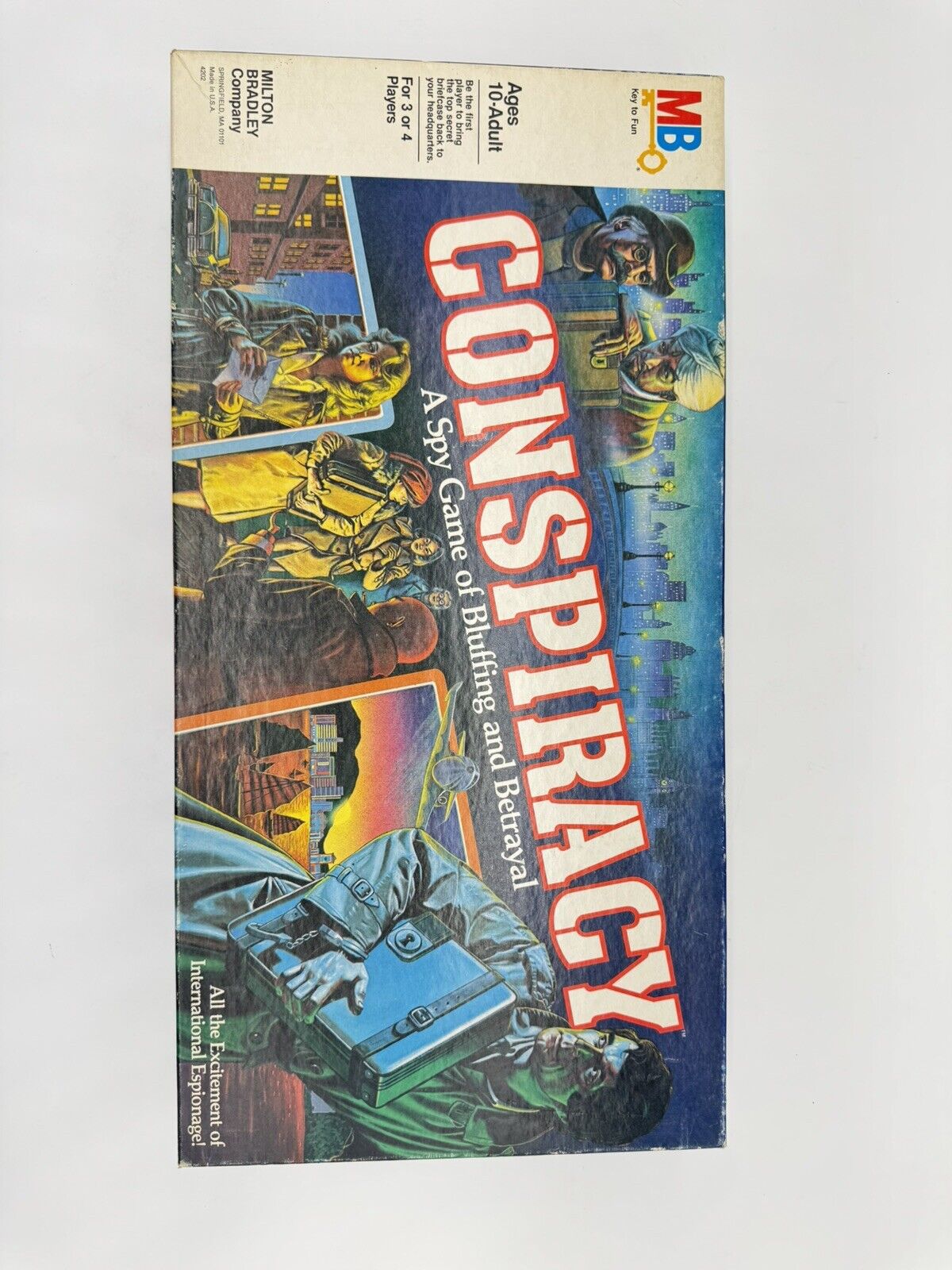 VTG Conspiracy A Spy Game of Bluffing and Betrayal by Parker Brothers 1982 VGM