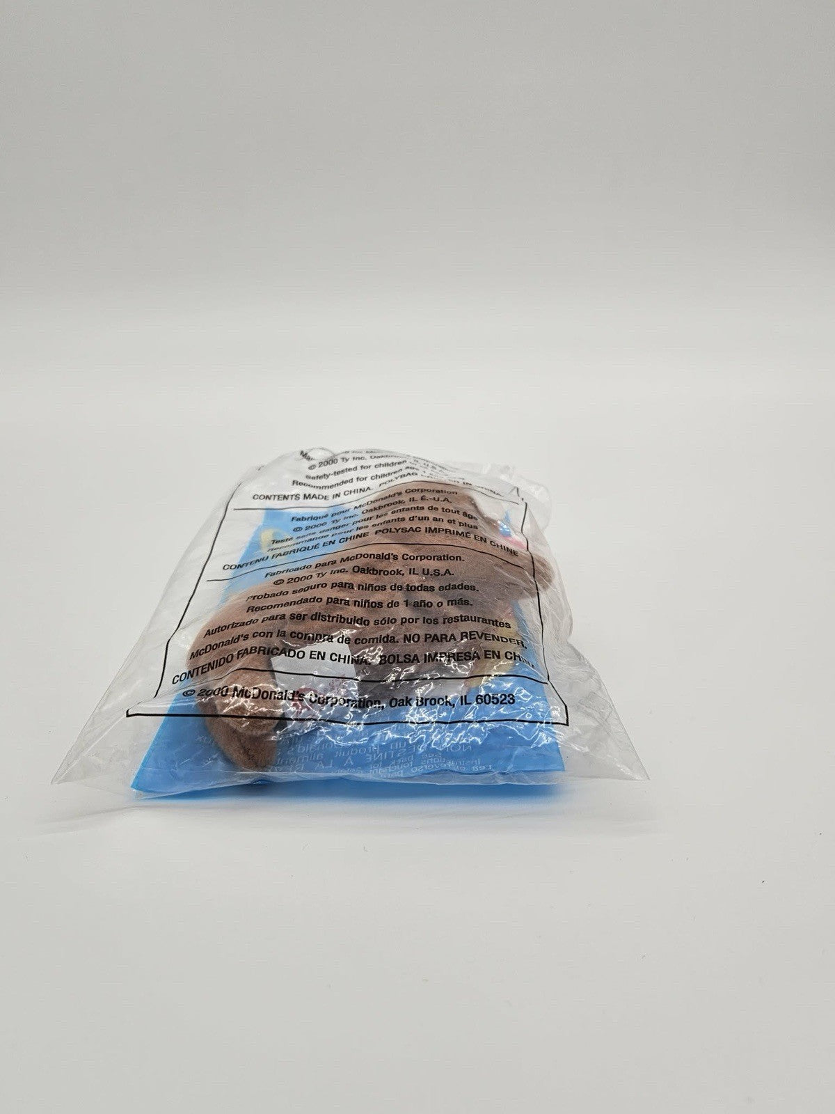 2000 McDonald’s Ty Teenie Beanie Baby #9 TUSK THE WALRUS - New in Bag