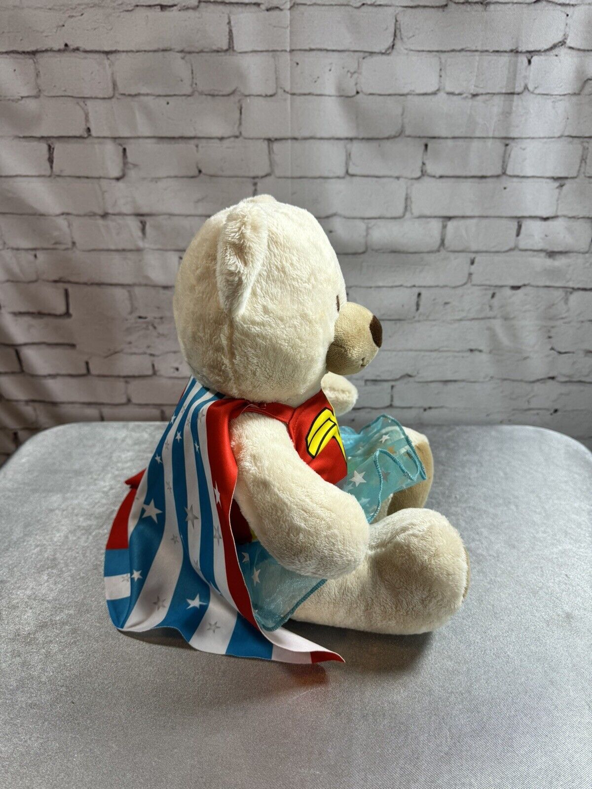 Build a Bear Wonder Woman DC Comics With Dress & Cape Plush Stuffed Animal CTY FNF