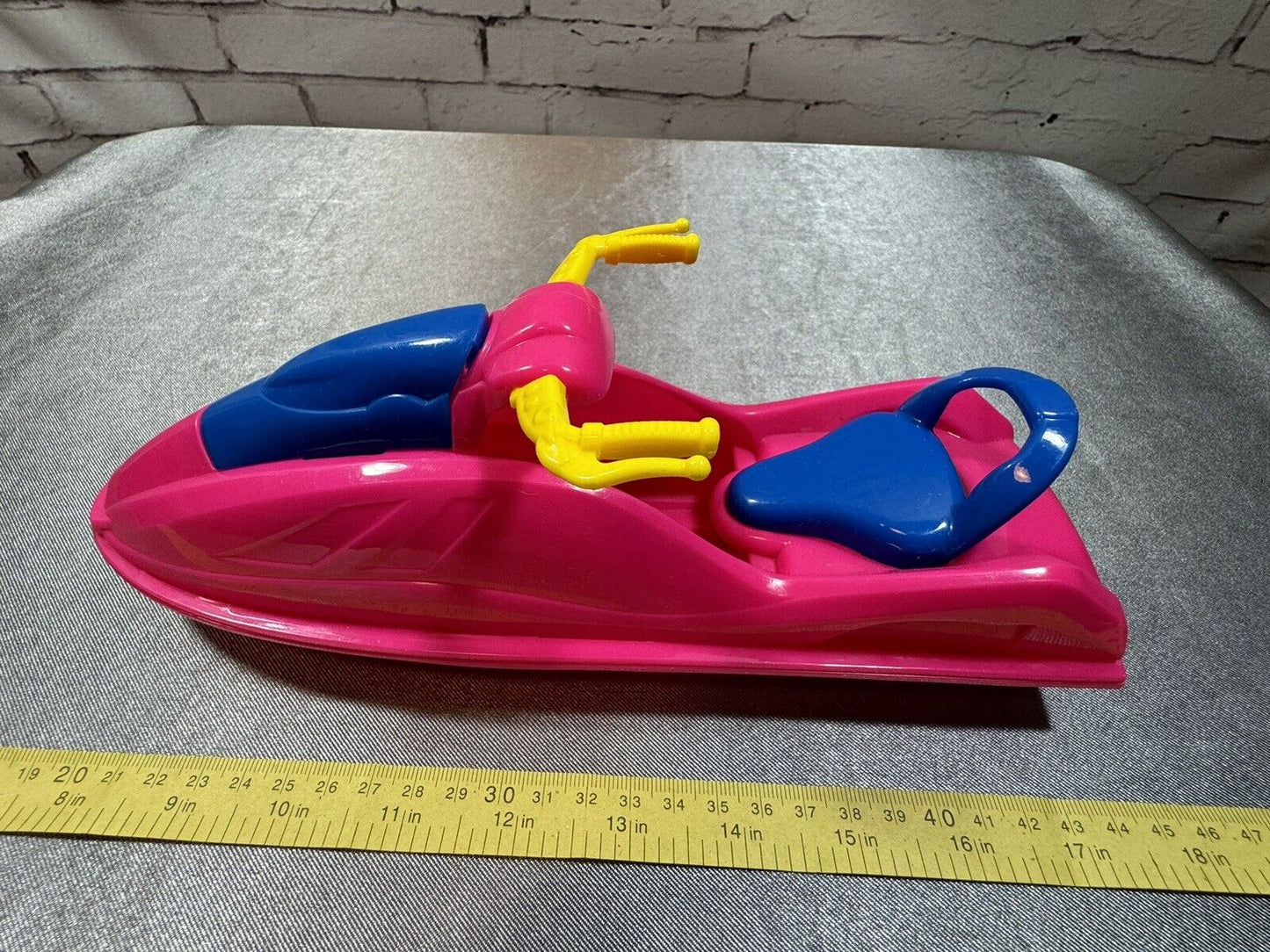 Vintage Fashion Barbie Doll Size Pink Jet Ski Adventure VTY 005