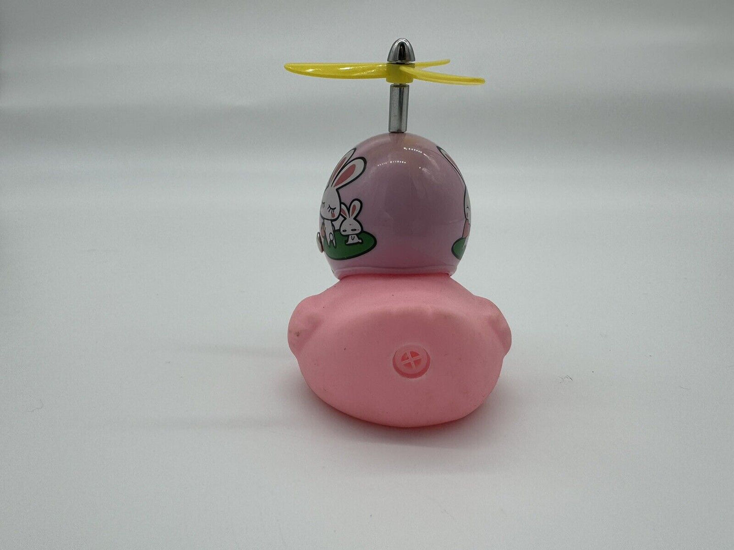 1 Mommy Bunny Helmet Pink Rubber Duckie W/ Propeller 005