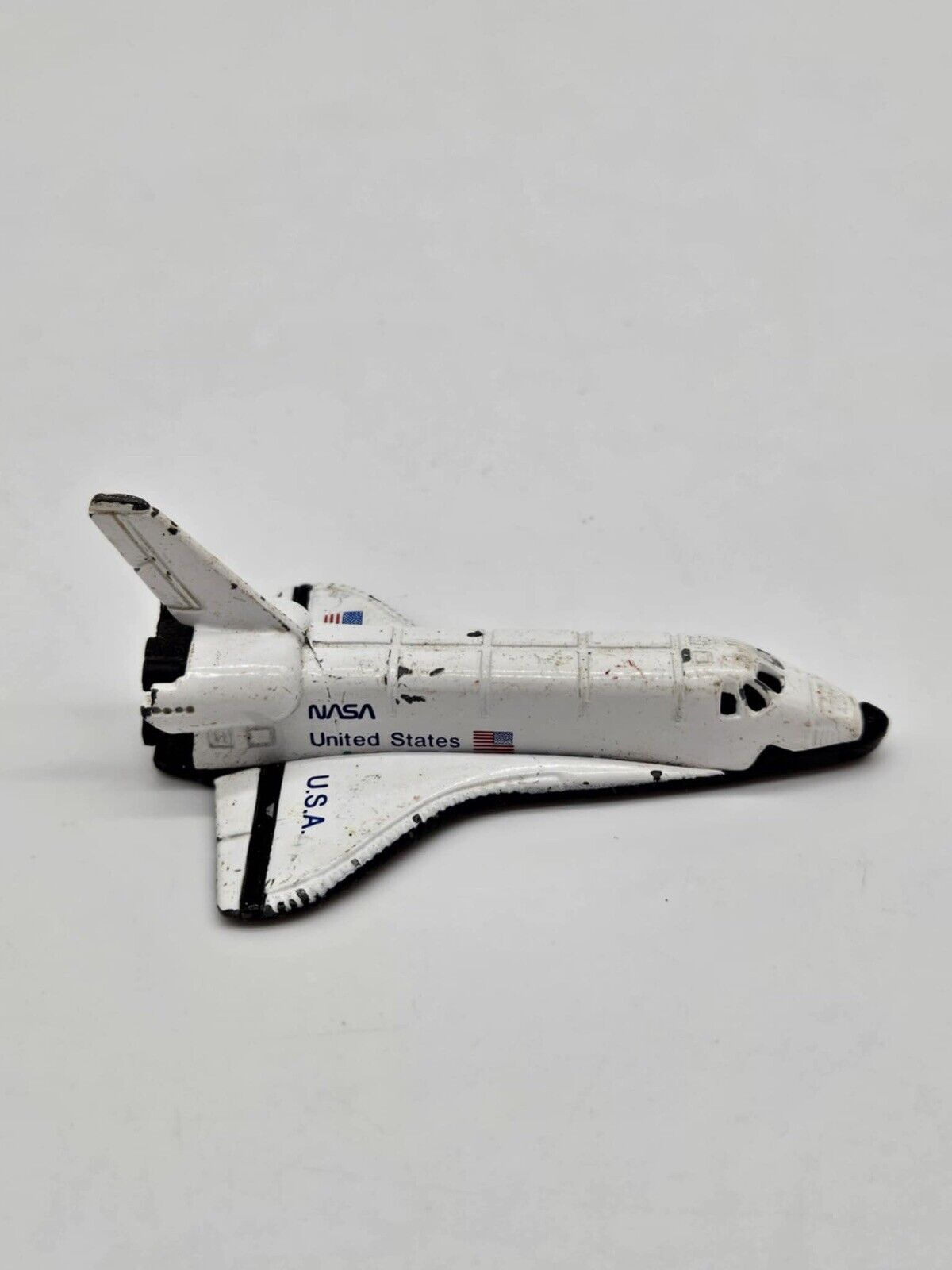 Vintage 1990s 3" Die Cast Metal Ertl Space Shuttle VTY
