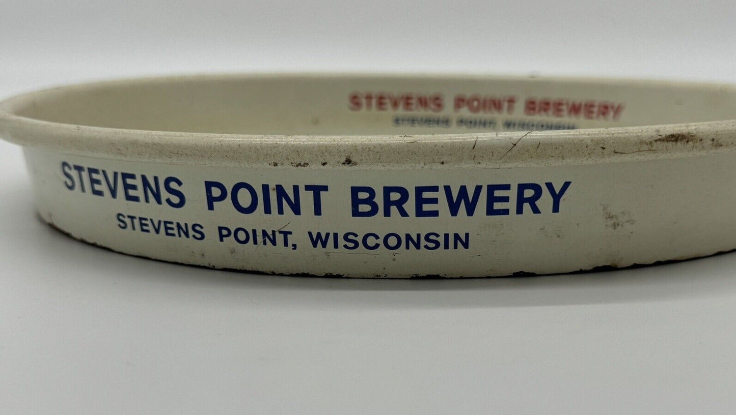 Vintage Stevens Point Special Beer Metal Serving Tray 13"