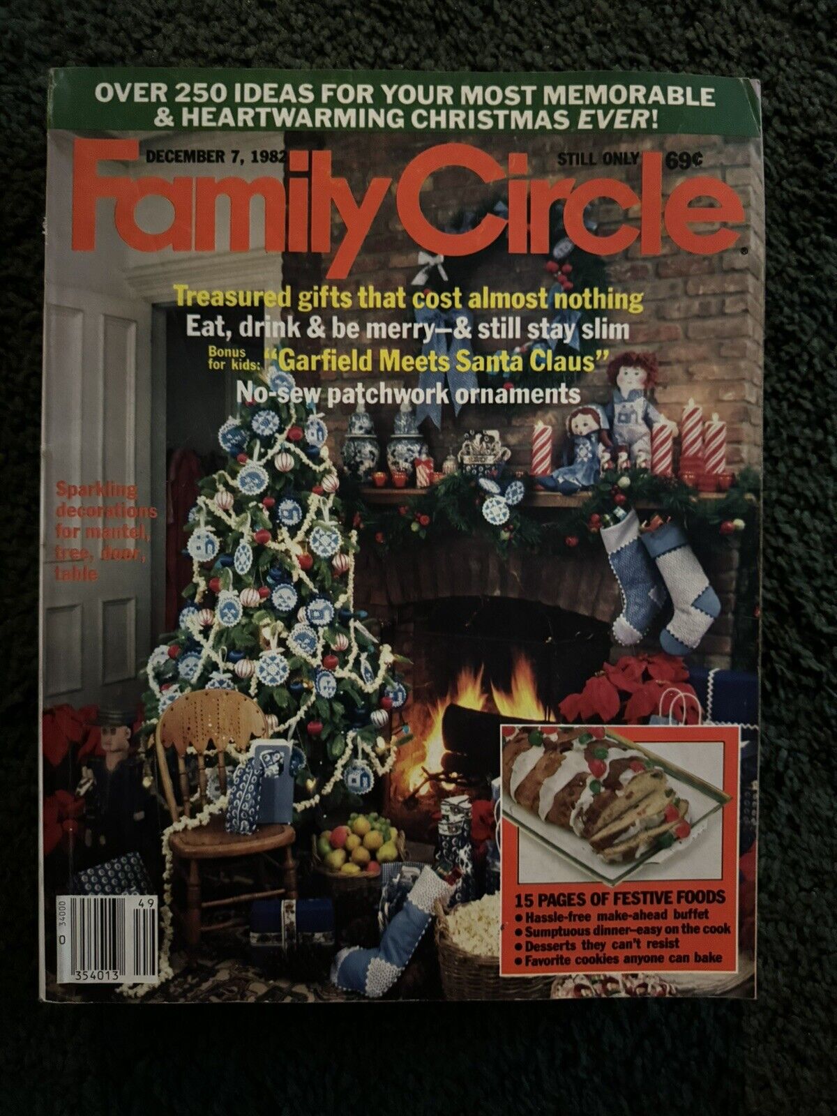 Family Circle magazine lot - Early 1980's lot of 9 - Vintage Back Issue