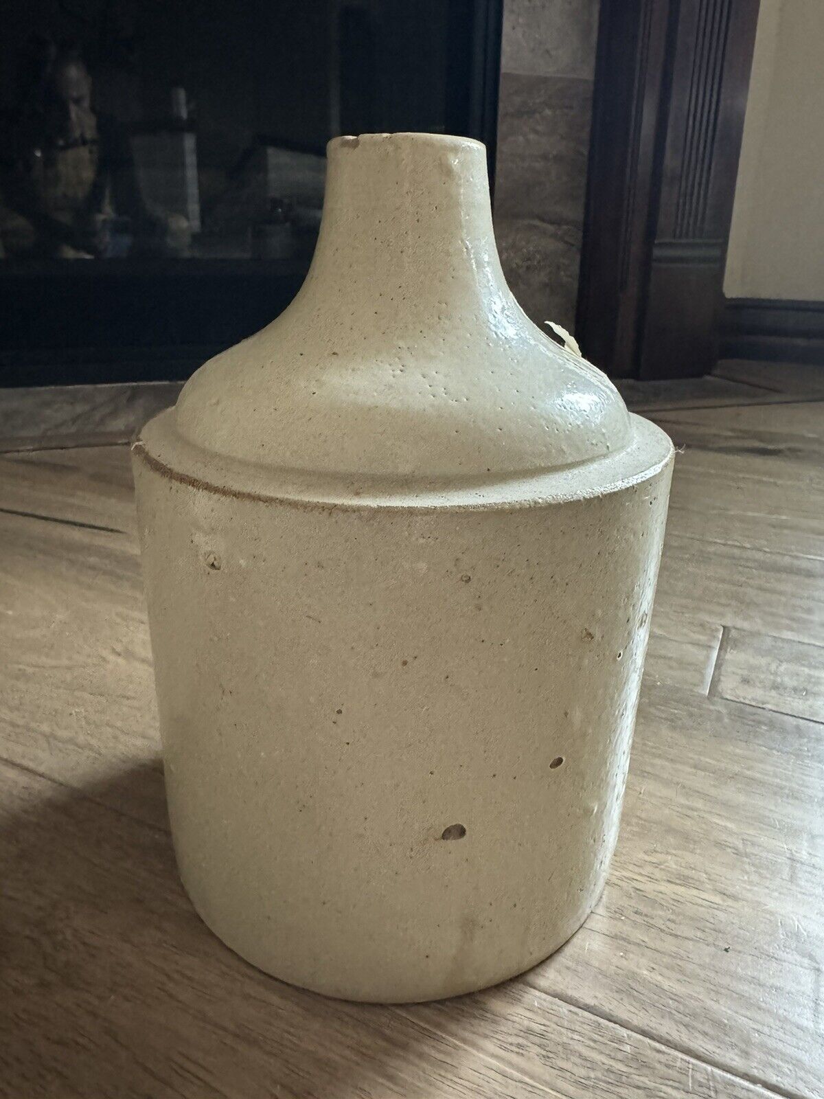 Antique c1890s Stoneware Whiskey Jug Whisky Crock US Standard 2 Gallon