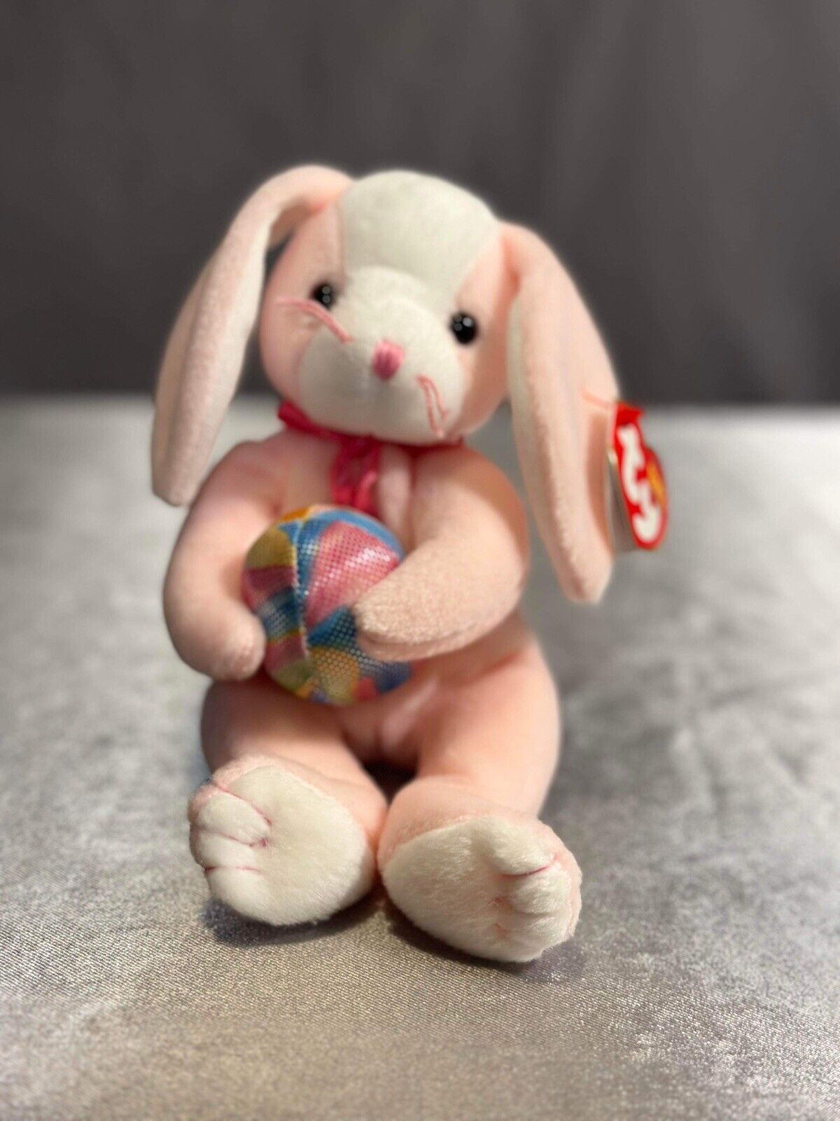 Eggerton Beanie Baby, TY Original, Easter Bunny CTY