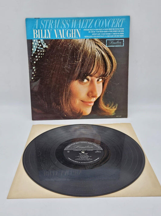 Billy Vaughn Strauss Waltz Concert Original Stereo Hamilton LP Vinyl Record 1965