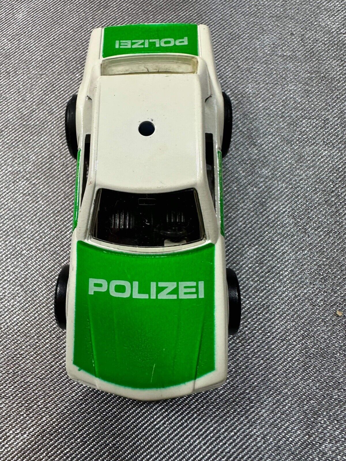 Darda Motor Polizei Police  Car White Green
